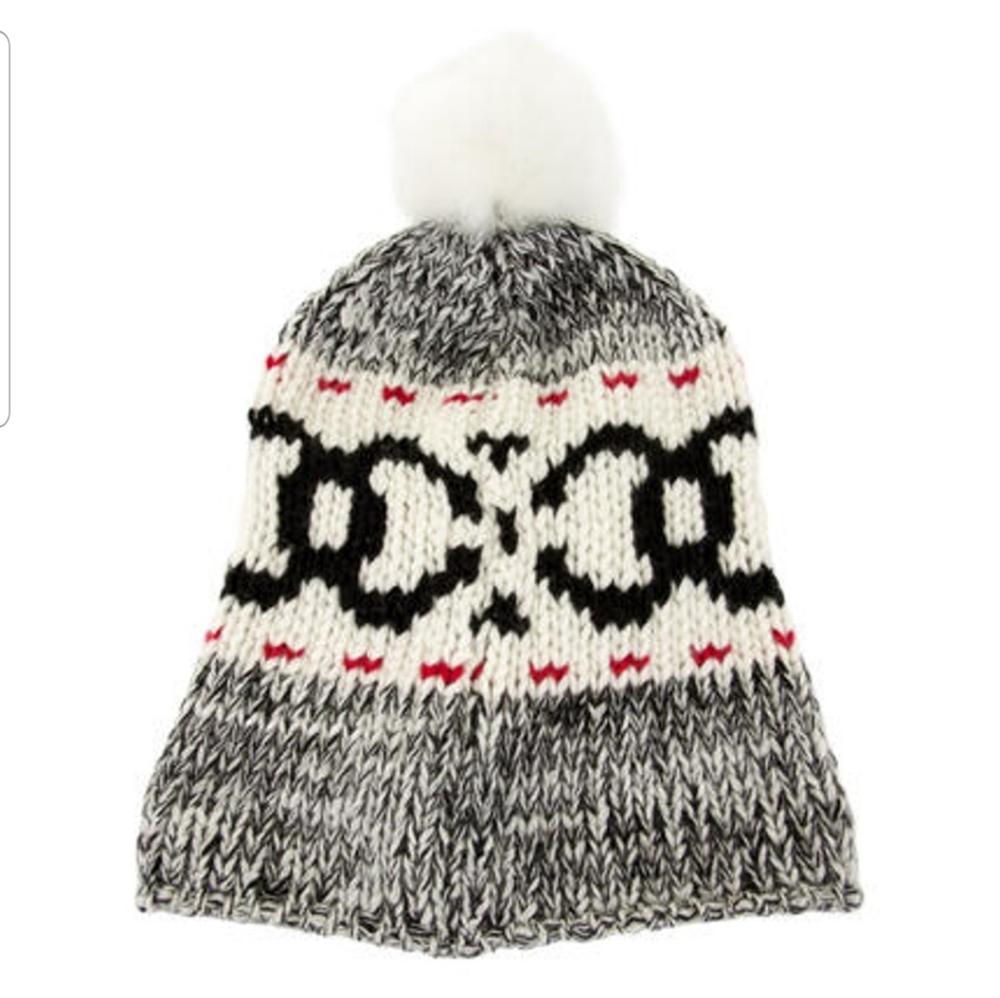 Chanel wool &Lamb Fur Pom-Pom Beanie - Picture 7 of 16